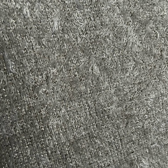 Soft Surroundings XL Subtle Shimmer Pullover Eyelash Fuzzy Soft Cozy Sweater - Picture 4 of 15